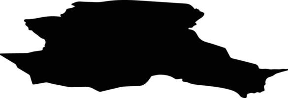 Guovdageaidnu sme 1 Norway silhouette map vector
