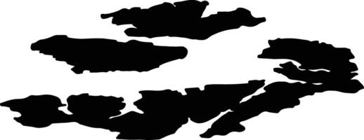 Hadsel nor Norway silhouette map vector