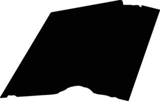 Haimenshi China silhouette map vector