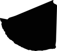 Hambou Comoros silhouette map vector