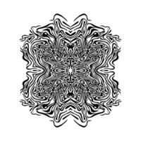Expression of the Abstract Shape, Inspired by Marble Flat and Editable vector