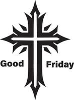 good friday cross clip art vector