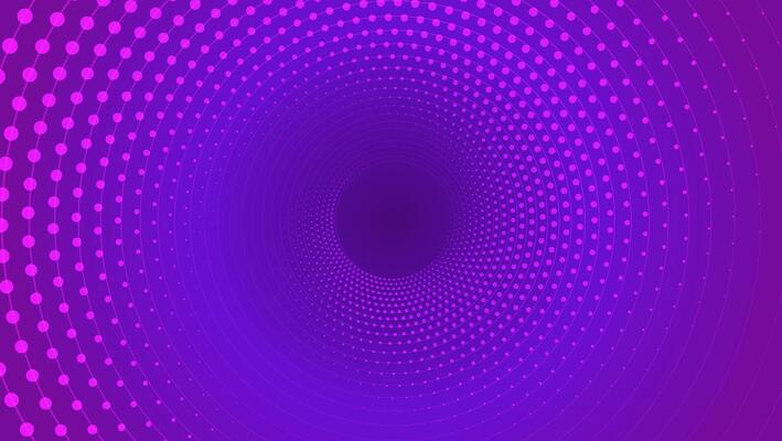 Contemporary abstract background with circular halftone dot patterns