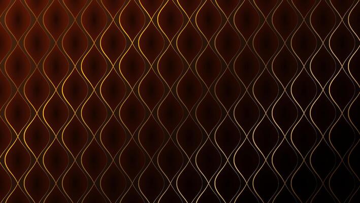 Elegant Golden Wave Pattern Background