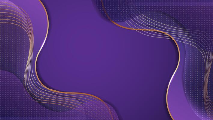 Elegant Purple and Gold Background