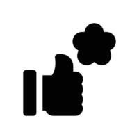 review glyph icon. Strong and solid icon for websites, mobile interfaces, presentations, and visual branding. High quality and easy to edit. vector
