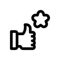review line icon. Clean and minimalist icon for websites, mobile apps, presentations, and logos. Fully scalable and customizable for any project. vector