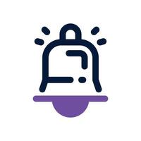 notification duotone icon. Sleek and modern icon for websites, mobile apps, marketing materials, and corporate design. Fully scalable and ready to use. vector