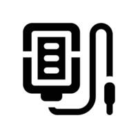 transfusion glyph icon. Strong and solid icon for websites, mobile interfaces, presentations, and visual branding. High quality and easy to edit. vector