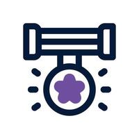 award duotone icon. Sleek and modern icon for websites, mobile apps, marketing materials, and corporate design. Fully scalable and ready to use. vector