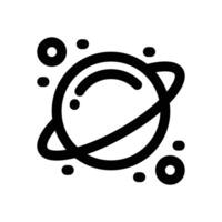 astronomy line icon. Clean and minimalist icon for websites and mobile apps. vector