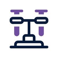 test tube duotone icon. Sleek and modern icon for websites, mobile apps, marketing materials, and corporate design. Fully scalable and ready to use. vector