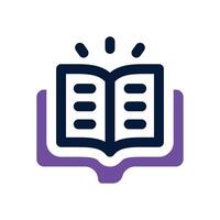 education duotone icon. Sleek and modern icon for websites, mobile apps, marketing materials, and corporate design. Fully scalable and ready to use. vector