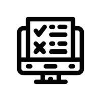 form line icon. Clean and minimalist icon for websites and mobile apps. vector