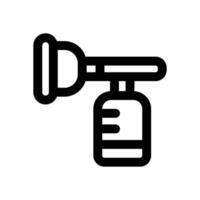 breast pump line icon. Clean and minimalist icon for websites and mobile apps. vector
