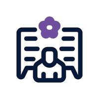 rating duotone icon. Sleek and modern icon for websites, mobile apps, marketing materials, and corporate design. Fully scalable and ready to use. vector