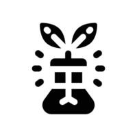 biology glyph icon. Strong and solid icon for websites, mobile interfaces, presentations, and visual branding. High quality and easy to edit. vector