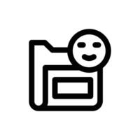 feedback document line icon. Clean and minimalist icon for websites, mobile apps, presentations, and logos. Fully scalable and customizable for any project. vector