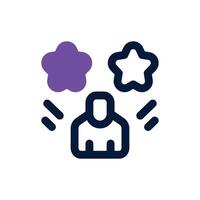 customer stratification duotone icon. Sleek and modern icon for websites, mobile apps, marketing materials, and corporate design. Fully scalable and ready to use. vector