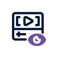 viewer duotone icon. Sleek and modern icon for websites, mobile apps, marketing materials, and corporate design. Fully scalable and ready to use. vector
