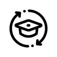 program line icon. Clean and minimalist icon for websites, mobile apps, presentations, and logos. Fully scalable and customizable for any project. vector