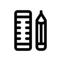 stationary line icon. Clean and minimalist icon for websites and mobile apps. vector