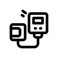 blood pressure line icon. Clean and minimalist icon for websites and mobile apps. vector