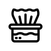 tissue line icon. Clean and minimalist icon for websites and mobile apps. vector