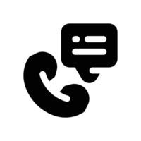service center glyph icon. Strong and solid icon for websites, mobile interfaces, presentations, and visual branding. High quality and easy to edit. vector