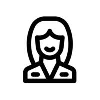 doctor line icon. Clean and minimalist icon for websites and mobile apps. vector