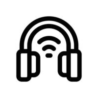 customer support line icon. Clean and minimalist icon for websites and mobile apps. vector