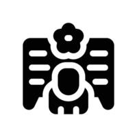 rating glyph icon. Strong and solid icon for websites and mobile apps. vector