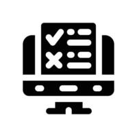 form glyph icon. Strong and solid icon for websites and mobile apps. vector