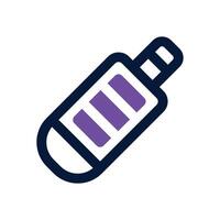 pregnant dual tone icon. Sleek and modern icon for websites and mobile apps. vector