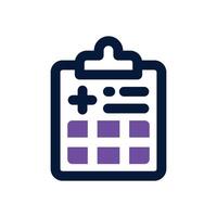 report duotone icon. Sleek and modern icon for websites, mobile apps, marketing materials, and corporate design. Fully scalable and ready to use. vector