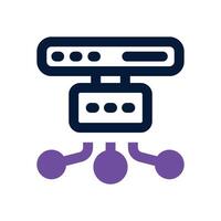 scheme duotone icon. Sleek and modern icon for websites, mobile apps, marketing materials, and corporate design. Fully scalable and ready to use. vector