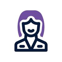 doctor duotone icon. Sleek and modern icon for websites, mobile apps, marketing materials, and corporate design. Fully scalable and ready to use. vector
