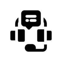 support glyph icon. Strong and solid icon for websites, mobile interfaces, presentations, and visual branding. High quality and easy to edit. vector