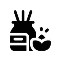 aromatherapy glyph icon. Strong and solid icon for websites, mobile interfaces, presentations, and visual branding. High quality and easy to edit. vector