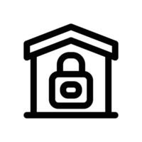 isolation line icon. Clean and minimalist icon for websites and mobile apps. vector