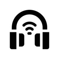 customer support glyph icon. Strong and solid icon for websites and mobile apps. vector