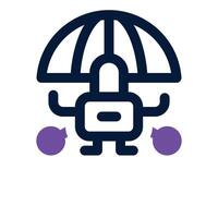 private network dual tone icon. Sleek and modern icon for websites and mobile apps. vector