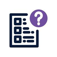 psychology dual tone icon. Sleek and modern icon for websites and mobile apps. vector