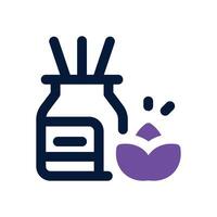 aromatherapy duotone icon. Sleek and modern icon for websites, mobile apps, marketing materials, and corporate design. Fully scalable and ready to use. vector