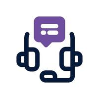 support duotone icon. Sleek and modern icon for websites, mobile apps, marketing materials, and corporate design. Fully scalable and ready to use. vector