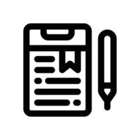 study line icon. Clean and minimalist icon for websites and mobile apps. vector