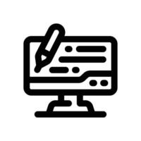note line icon. Clean and minimalist icon for websites and mobile apps. vector