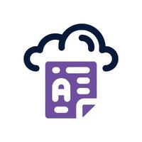 storage duotone icon. Sleek and modern icon for websites, mobile apps, marketing materials, and corporate design. Fully scalable and ready to use. vector
