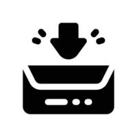 packaging glyph icon. Strong and solid icon for websites, mobile interfaces, presentations, and visual branding. High quality and easy to edit. vector