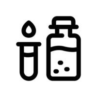 bottle line icon. Clean and minimalist icon for websites and mobile apps. vector